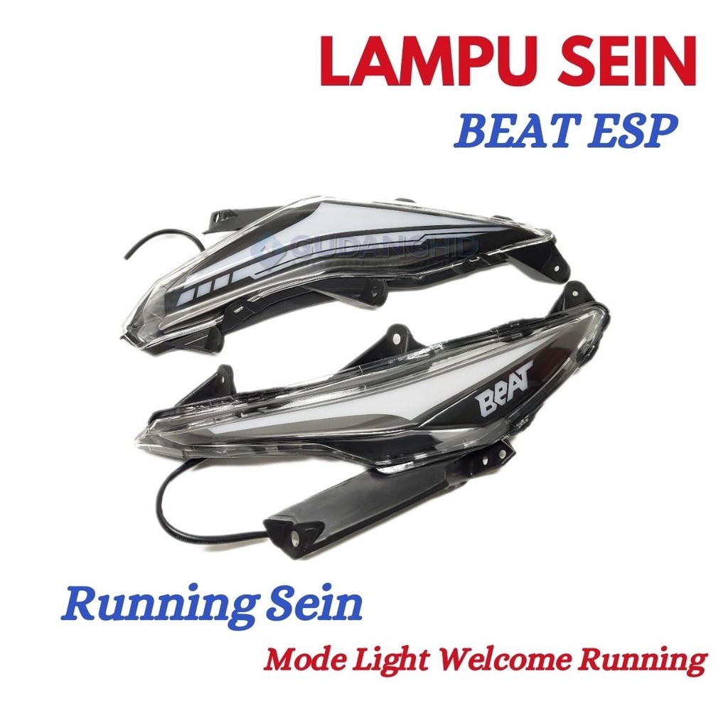 PROMO Lampu Sein  BEAT FI ESP Ayoto Running Sein Mode Light Welcome Running
