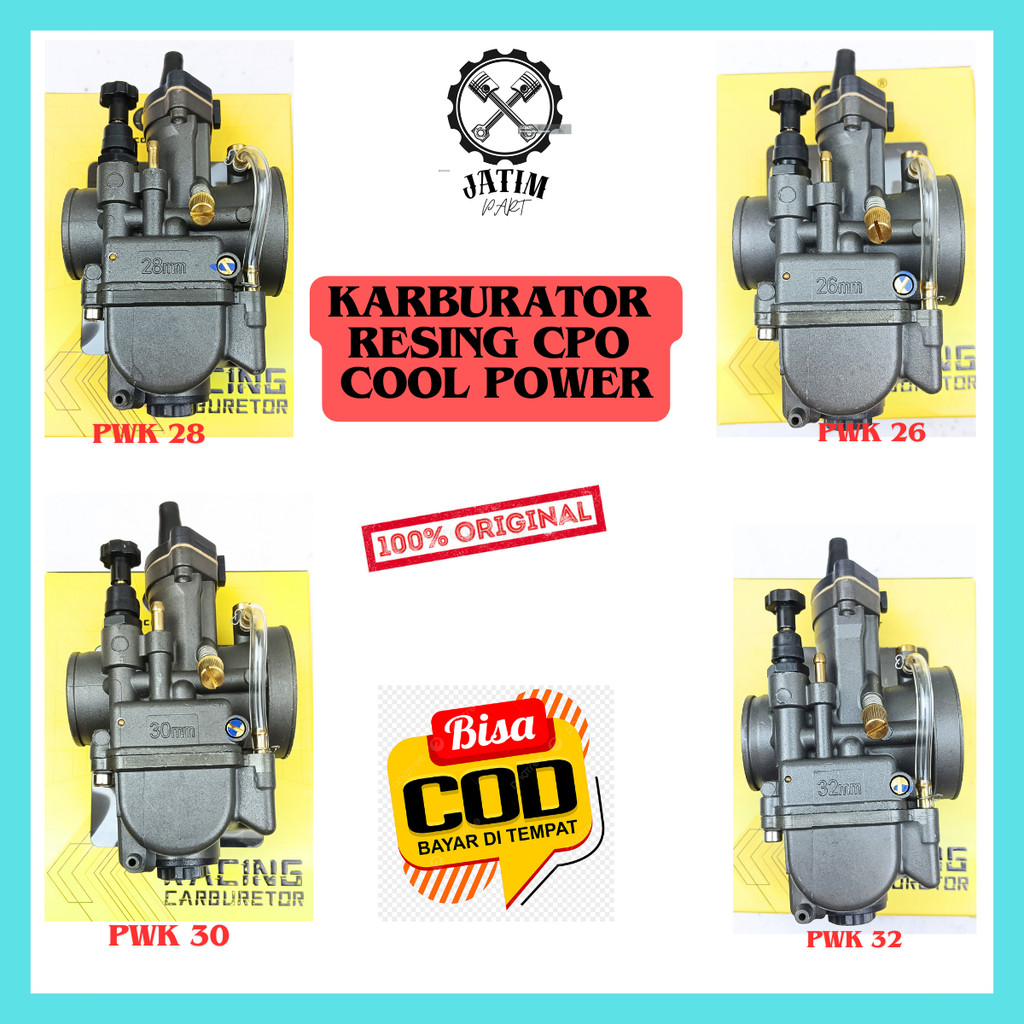 Karburator Racing Original PWK 32 / Karbu Resing PWK 26 / 28 / 30 / 32 Original CPO