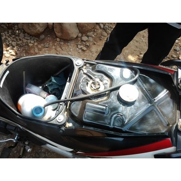 New Alat Penghemat Bahan Bakar Sepeda Motor Sistem HCS