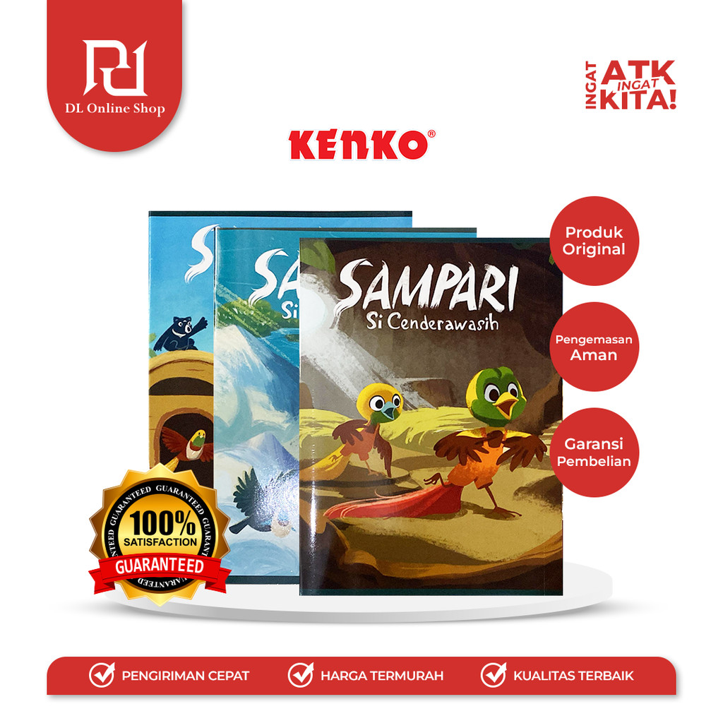 

KENKO BUKU TULIS BOXY BT-1825-36-SPR (1PACK/ 10PCS)