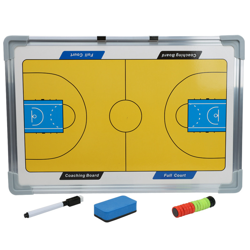 Basketball tactical board Aluminum alloy edge professional coaching board High-grade magnetic tactic