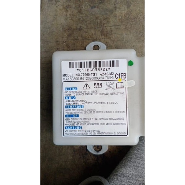 Modul SRS AIRBAG HONDA BRIO TG1 Mobilio rs
