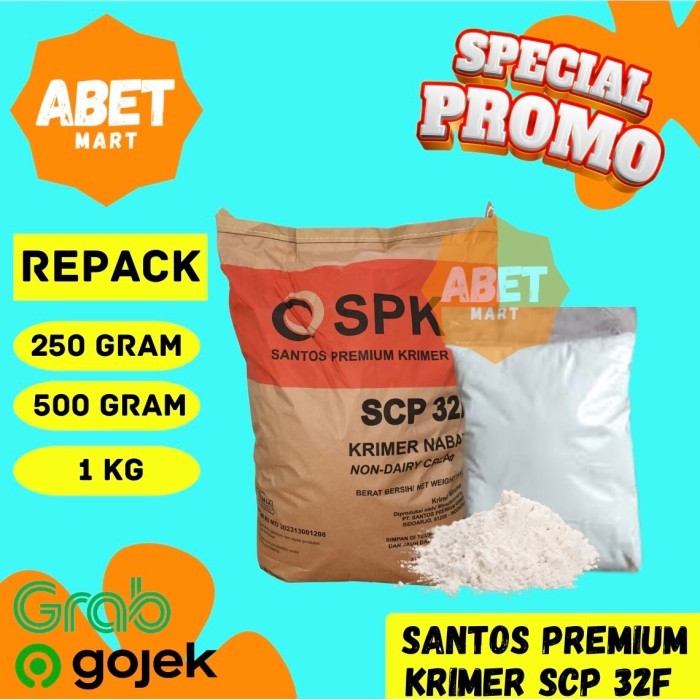 

Krimer Santos Orange Repack 250Gr 500Gr 1Kg - Creamer Oren Kopi Susu Cream 250 500 Gram 1 Kg