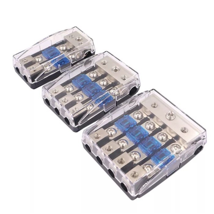Marybt Fuse Sekering Car Audio 60 A ( 3 Varian Output ) - 2 Fuse