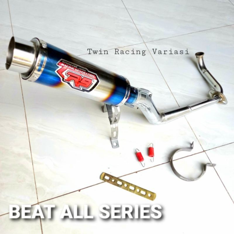 Knalpot R9 Mugello Motor Beat PGM-FI / Beat ESP-FI / Beat Karbu / Beat Street / Beat Pop