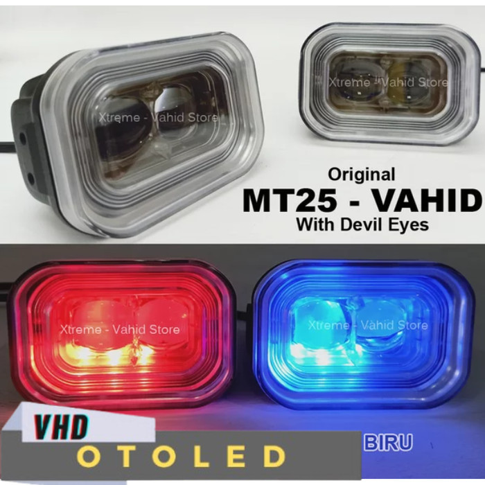 MT 25 VAHID Lampu Projie LED Cree Foglamp Tembak Sorot MT25 Original