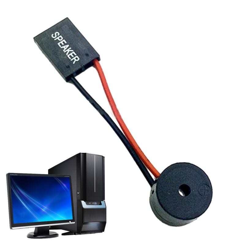 Computer Case Mini Speakers Mini PC Internal Buzzer Beeper Desktop Computer Case DIY Internal Code M