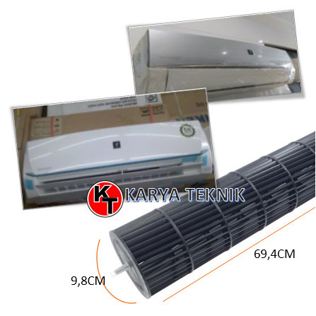 AZ Blower Fan Indoor Ac Sharp Thailand R32 1/2pk sampai 1pk