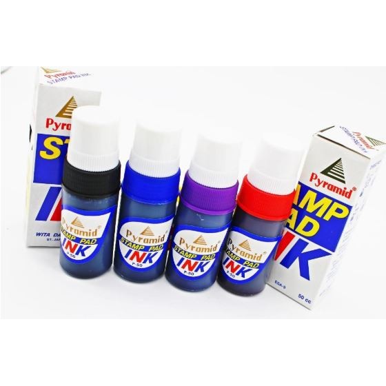 

INK / TINTA STAMP PAD / TINTA STEMPEL PYRAMID Harga Ecer / Satuan