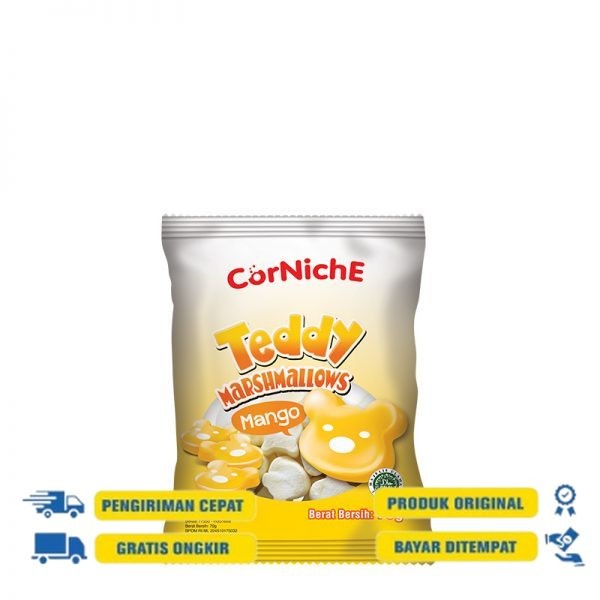 

Corniche Teddy Marshmallow Permen 70gr All Varian