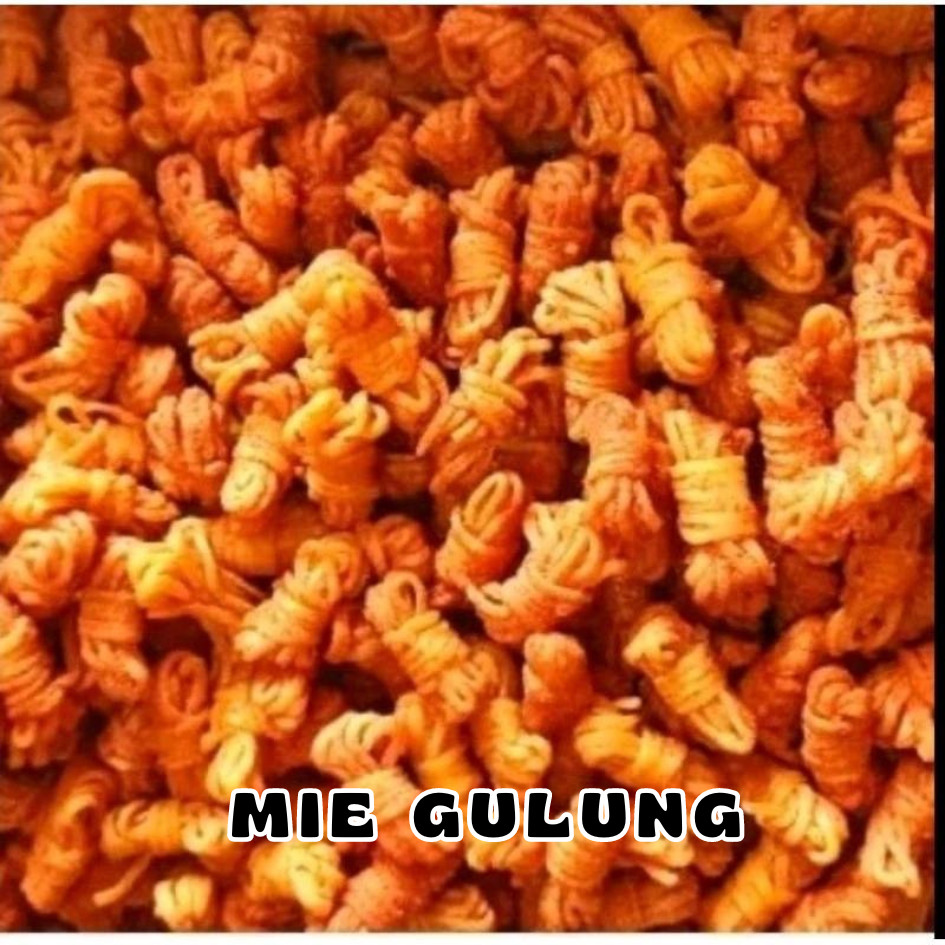 

mie gulung pedas daun jeruk / mie gulung pedas manis / mie gulung 1kg / mie gulung