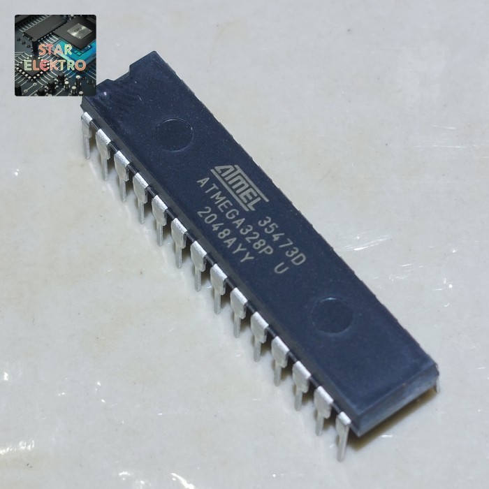 ATMEGA328P U Dip-28 ATMEGA 328P ATMEGA328P-PU IC MCU 32KB Flash MicroChip ATMEL AVR 8-Bit 20MHz ATME
