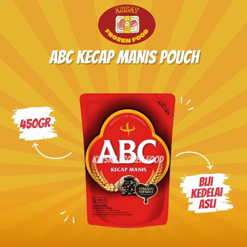 

ABC KECAP MANIS POUCH 450GR / KECAP MANIS ABC POUCH 450 GR