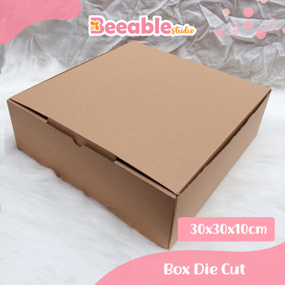 

[30x30x10cm] Box Die Cut Packaging Kotak Dus Packing Hampers