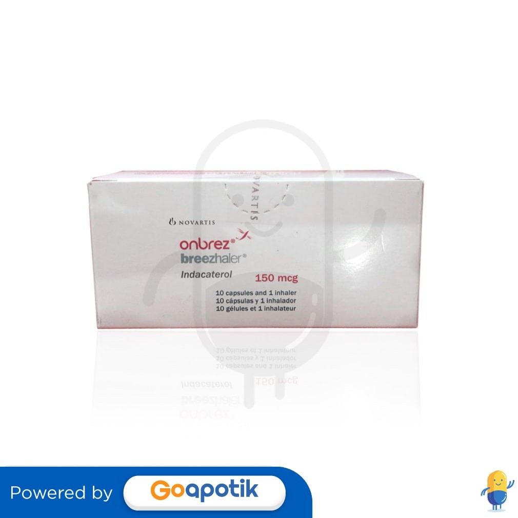 Onbrez Breezhaler 150 Mcg 10 Pcs