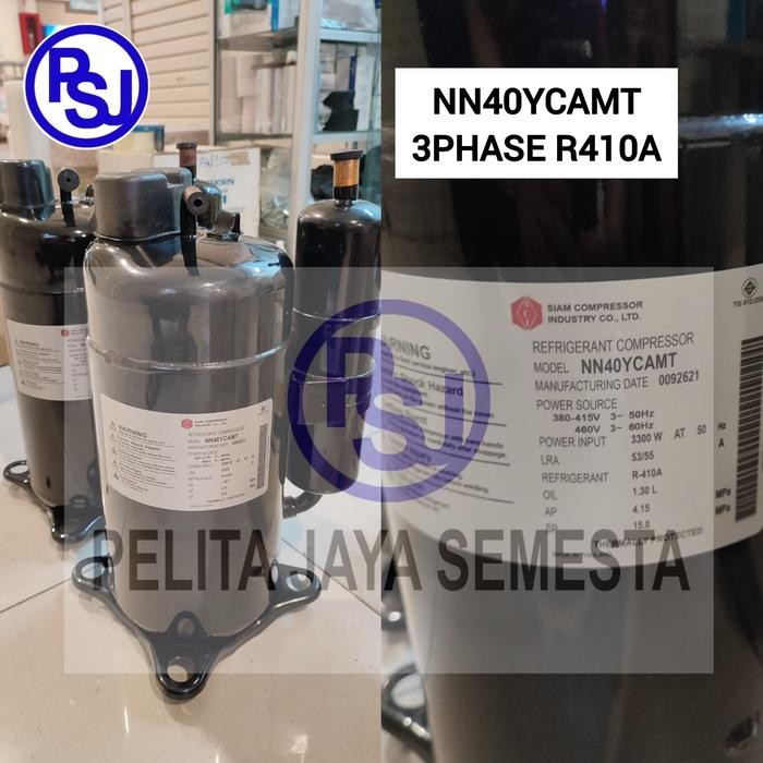 Kompresor Mitsubishi NN40YCAMT / Compresor Siam NN40YCAMT / NN40YCAMT R410A / NN40