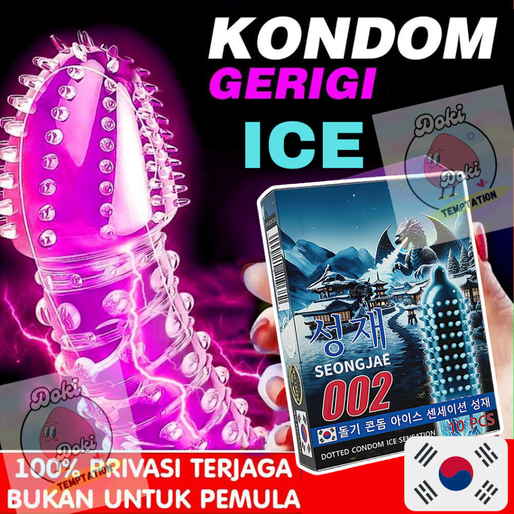 

konnnndddoooo Viral KOREA ICE Tipis konnnndddooooBergerigi Varian Terlengkap Super Tipis Lidah Kucing Tahan Lama Bisa COD Pengiriman Instant