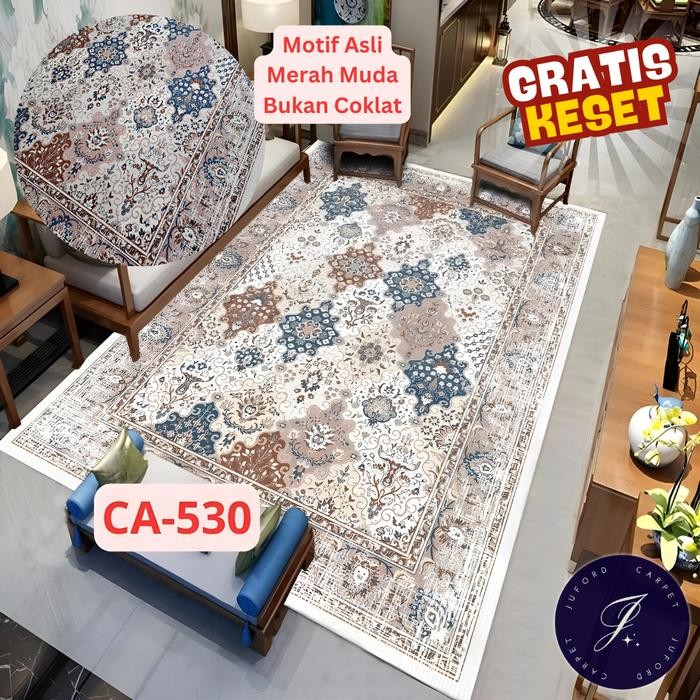 Promo Karpet Lantai Aesthetic Minimalis 120x200 | 180x250 | 200x300 Lembut Jumbo Murah Halus Juford 