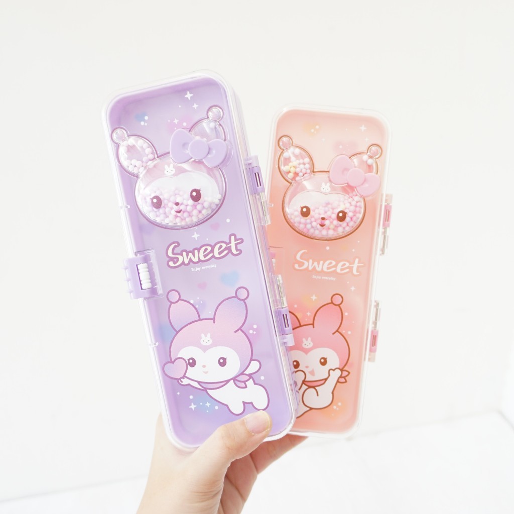 

PENCIL CASE KUROMI / TEMPAT PENSIL LUCU / KOTAK PENSIL PREMIUM