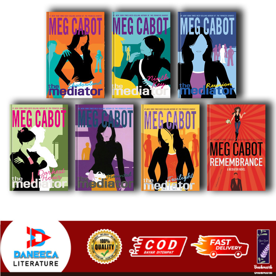 The Mediator (7 book series) by Meg Cabot (English)
