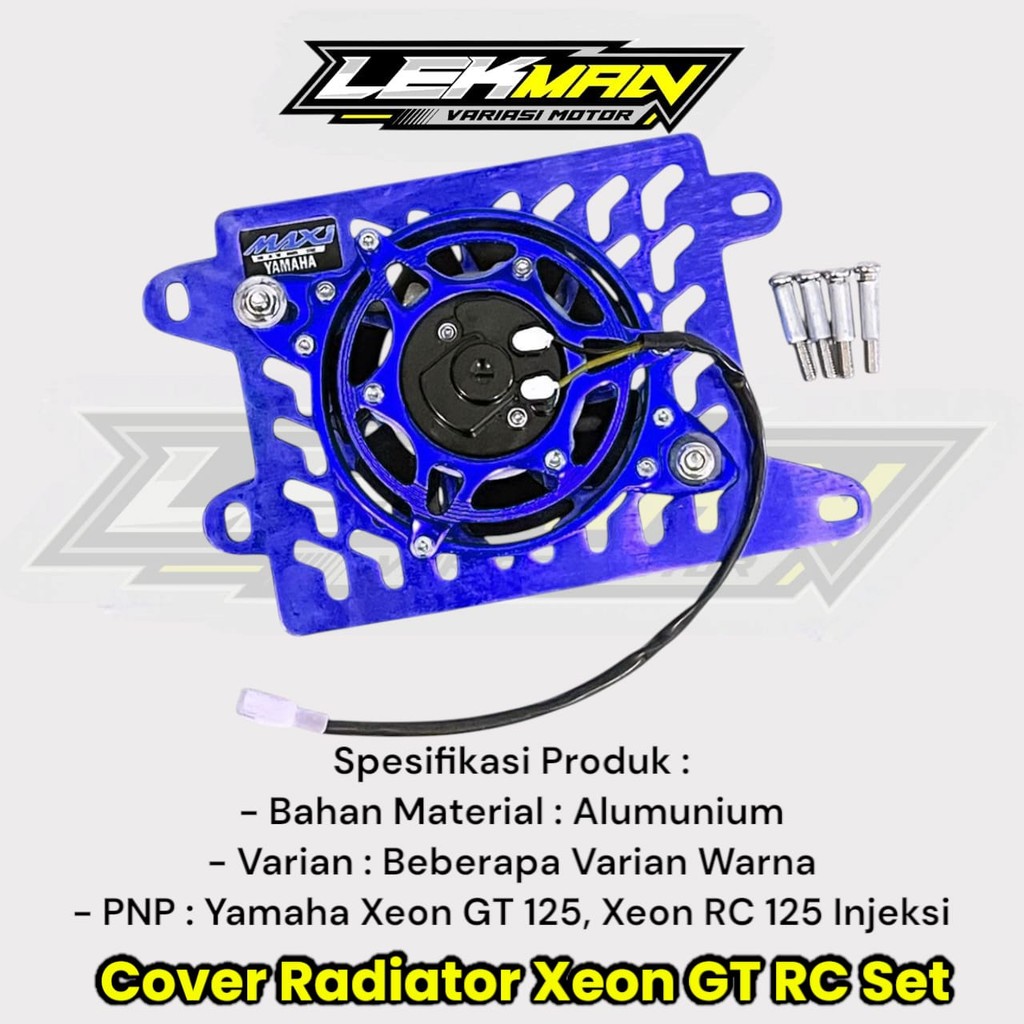Tutup Radiator Xeon GT 125 Tutup Radiator Xeon RC 125 Set Extra Fan