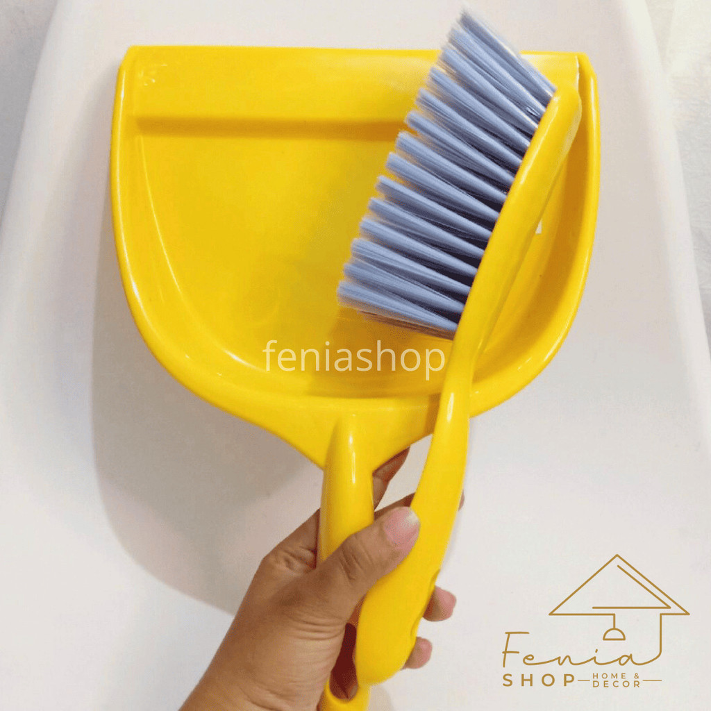 BRUSH SET SAPU PENGKI Hijau Biru Pink