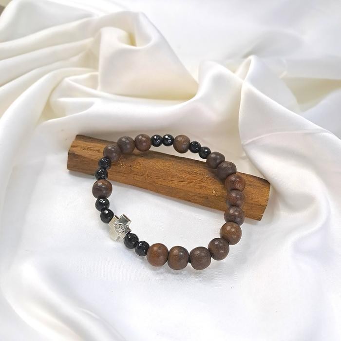 READY Gelang rosario kayu Gaharu