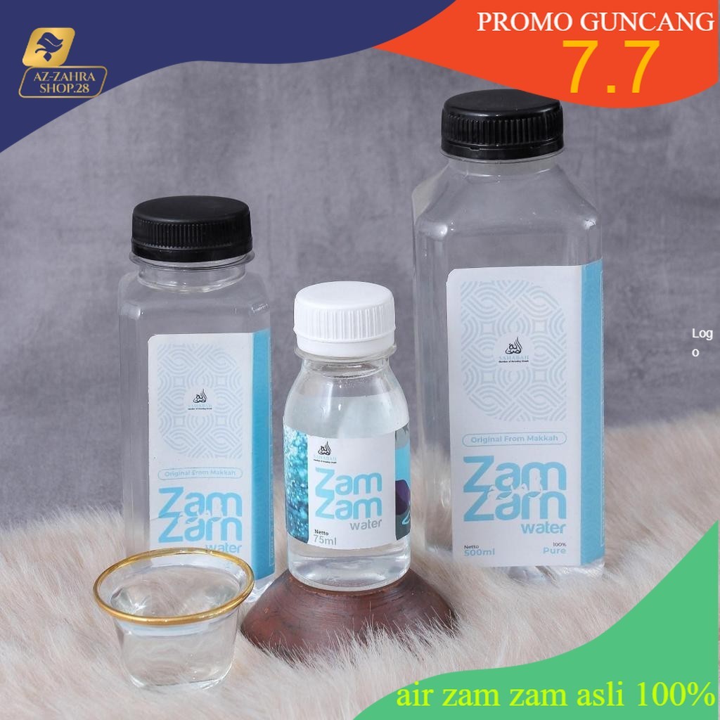 

Air Zamzam Asli 100% 500ml 250ml Zam Zam Water Original Oleh Oleh Haji Umrah