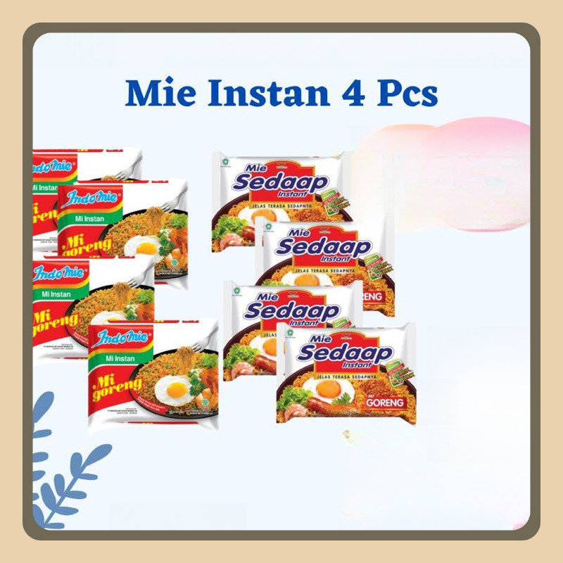 

Mie goreng Indomie Mie goreng 4pcs