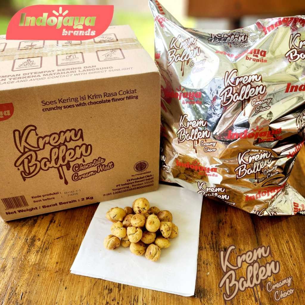 

New KREM BALLEN SUS COKELAT KEMASAN 2kg./SNACK COKELAT/SUS COKELATPremium