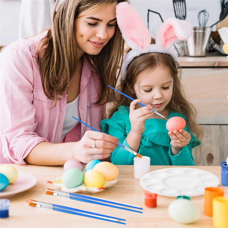 

150 Pcs Paint Brush And Palette Set, For Oil, Watercolor, Acrylic Painting, Canvas, Face Rock, Painting