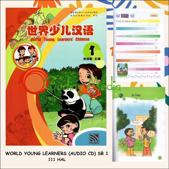 

PROMO!Mandarin SD World Young Learners Chinese 1 - 6 - Textbook 1READY
