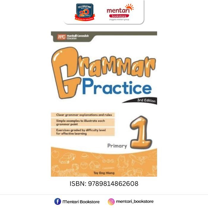 

PROMO!Marshall Cavendish Grammar Practice Primary 3rd Edition | Buku SD - Primary 1READY