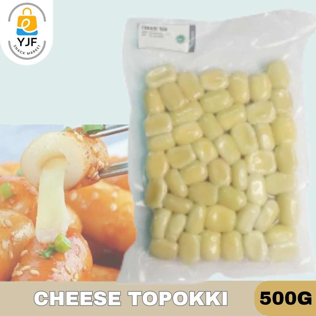 

Cheese Teok 500GR / Cheese Topokki / Topokki Isi Keju