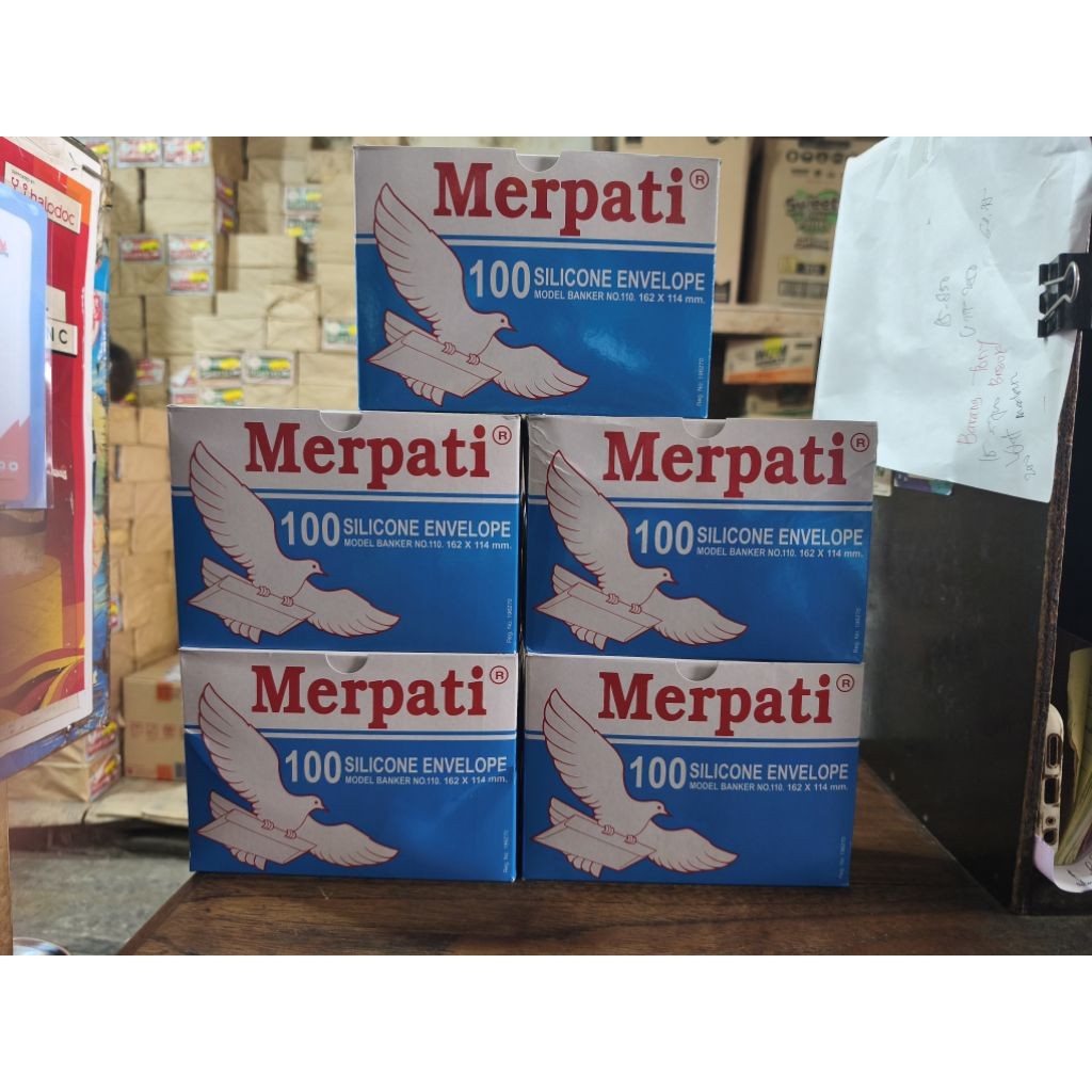 

Amplop putih merpati 110. 162x114mm 1 pack isi 100lbr