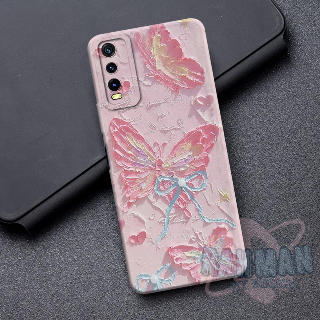 Softcase Vivo Y12s - Vivo Y20 - Vivo Y20s - Bahan karet lentur - Motif Keren - silikon lentur - Casi