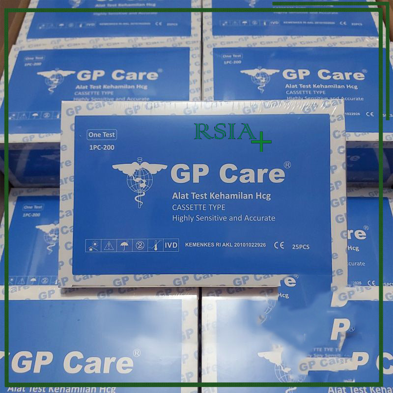 Testpack GP Care Tespek Alat Test Kehamilan Tetes HCG Test Pack Gp Care Alat Test Hamil Tetes RSIA