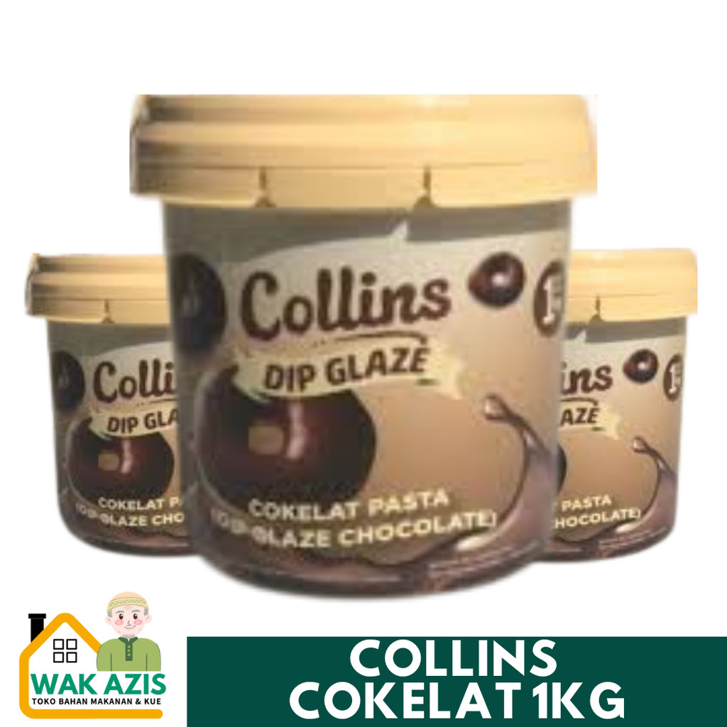 

COLLINS DIP GLAZE CHOCOLATE 1 KG