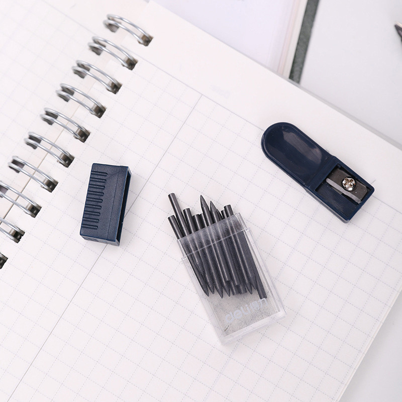 

1Set Mini Pencil Sharpener sending For 2.0 mm Metal Plastic Mechanical automatic pencil Fine Lead Knife Core