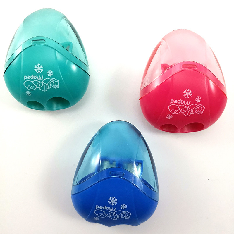 

Right Hand Pencil Sharpener Double Hole Pencil Sharpener High Quality Pen Plane Knife Promotional Gift Stationery Kawaii