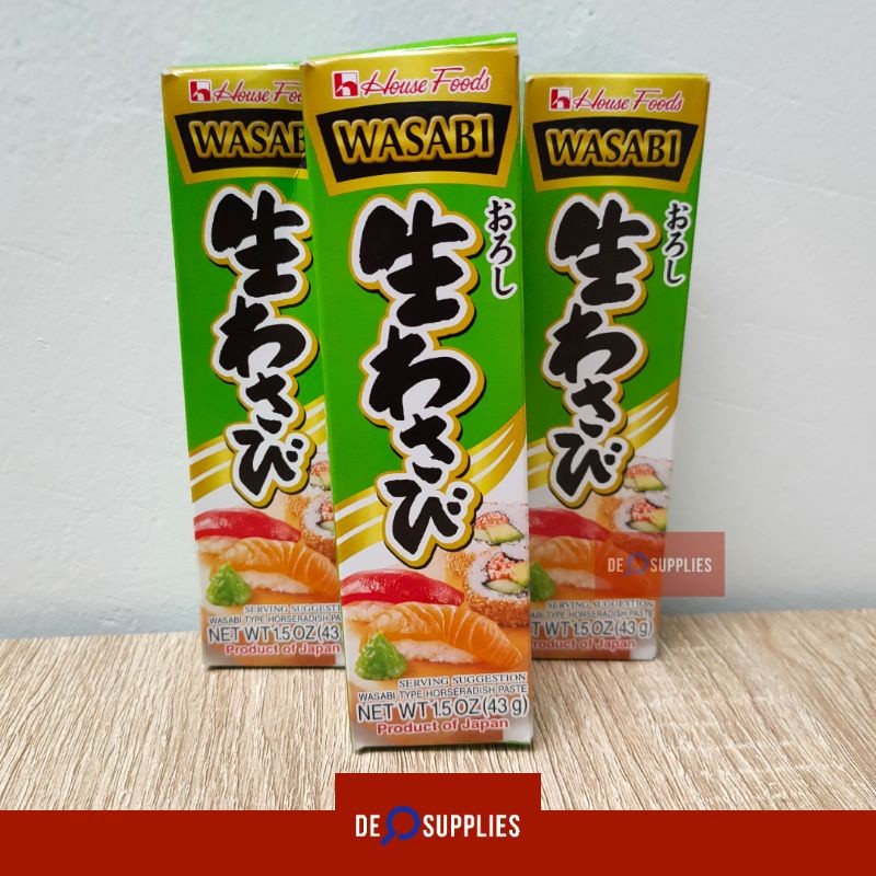 

Wasabi House Foods 43g - Neri Wasabi Pasta Tube Sushi Sashimi Japan