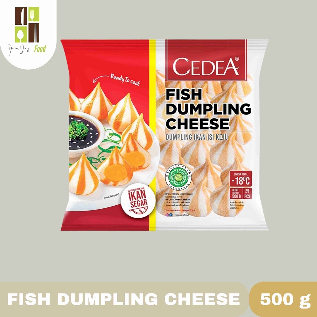 

Cedea Fish Dumpling Cheese [500g]