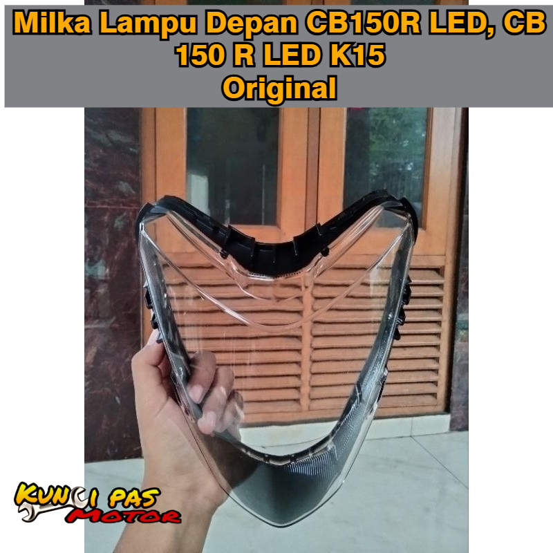 Mika Kaca Lampu Depan Reflektor Lampu Depan CB150R LED, CB 150 R LED K15 Original Kuncipas Motor