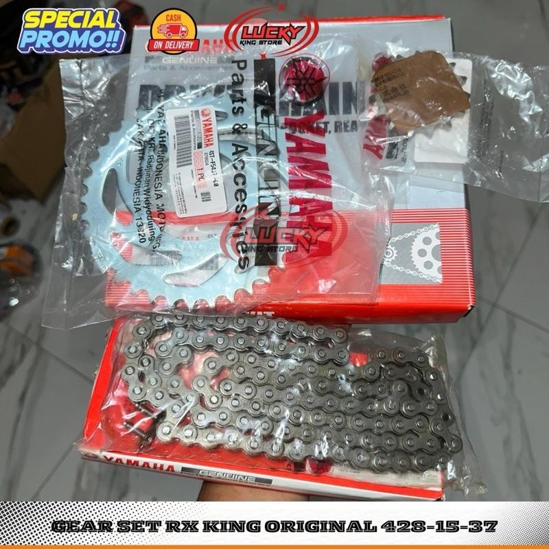 Gear set rx king original yamaha 100%