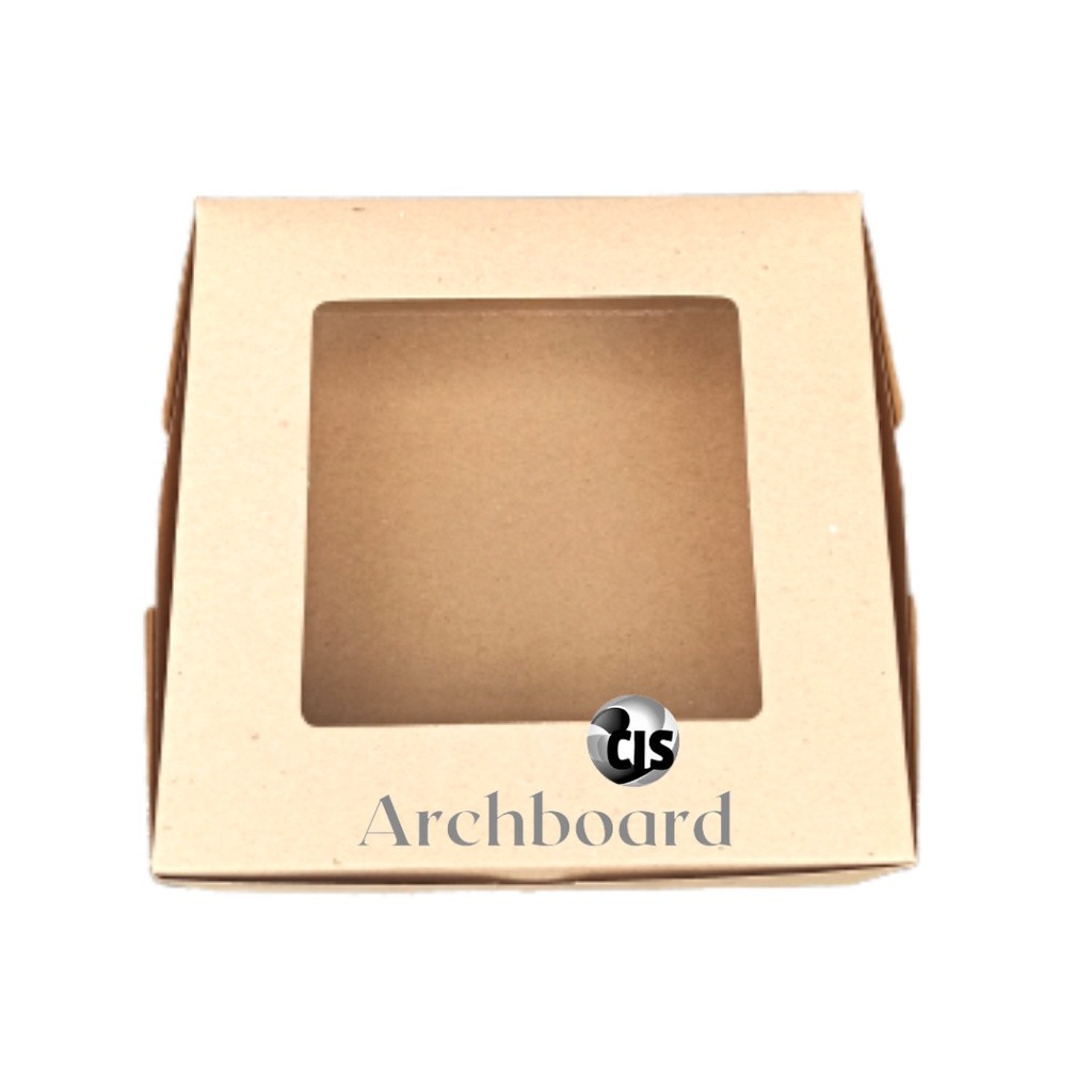 

Box Kraft Window 22 x 22 x 7,5 / Dus Box Laminasi 22 x 22 x 7,5 Cm