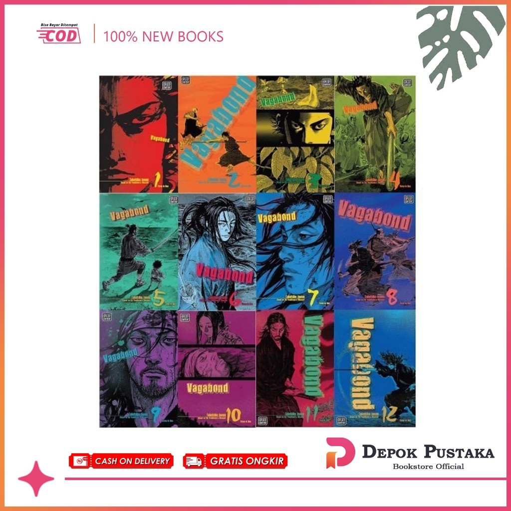 Vagabond (VIZBIG Edition), 12 Book series