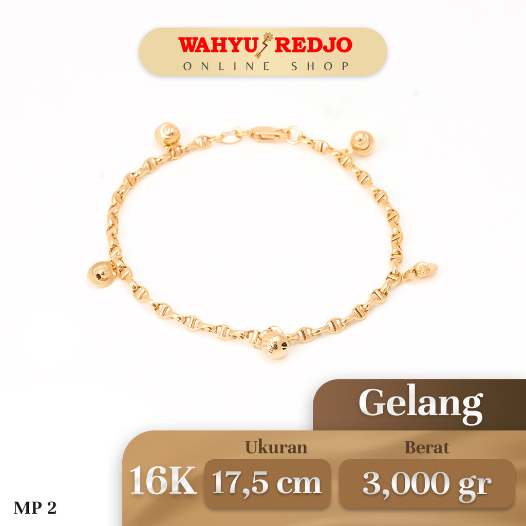 Gelang Emas 16K Wahyu Redjo GL-16K-28309045