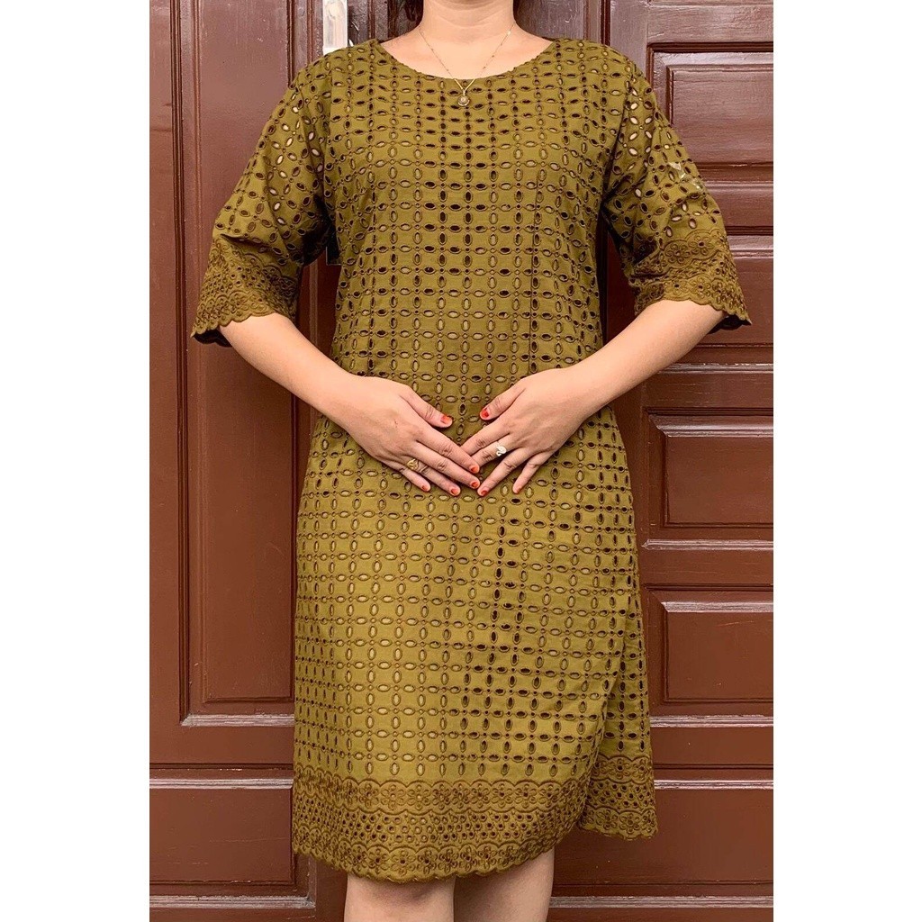 BM DRES Katun Bolong Viral Baju Wanita Bangkok Dewasa Import Premium Super Mewah