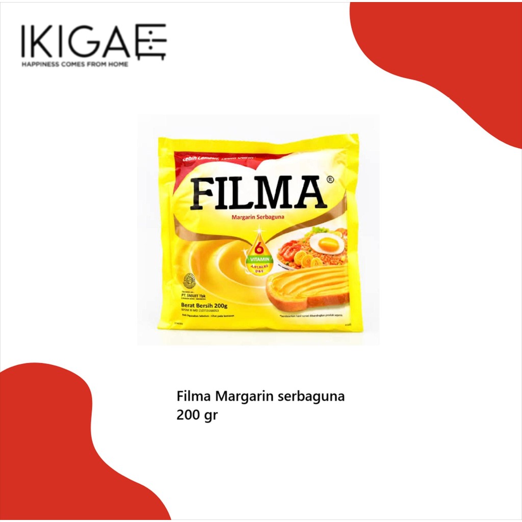 

FILMA MARGARIN SERBAGUNA 200 GR