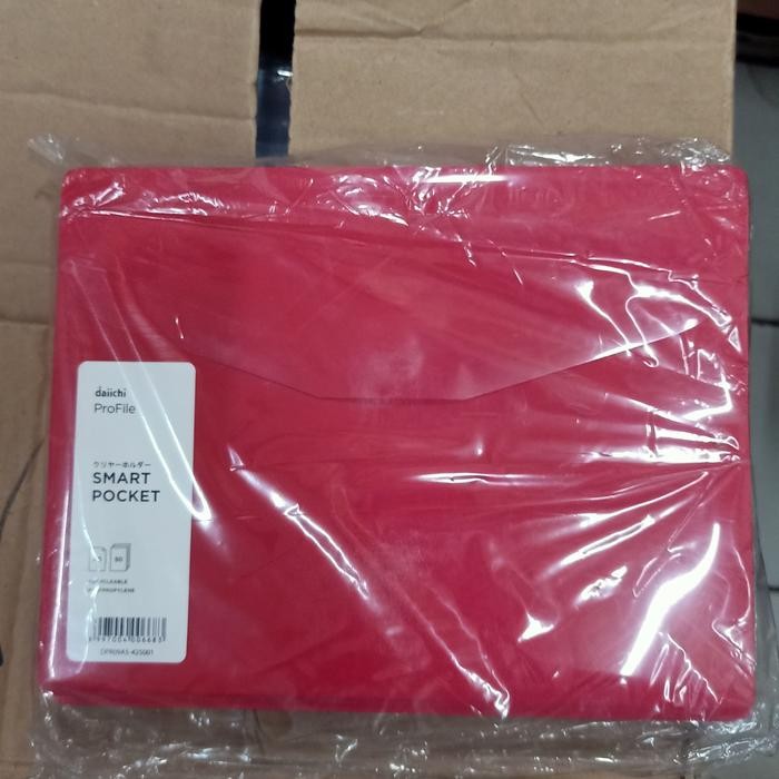 

Smart Pocket Daiichi a5 Sepak 12Pcs Model Rekat / Map plastik A5 - Biru